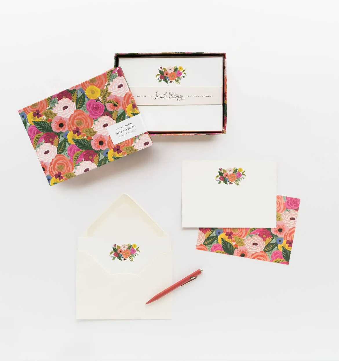 Juliet Rose Social Stationery Set