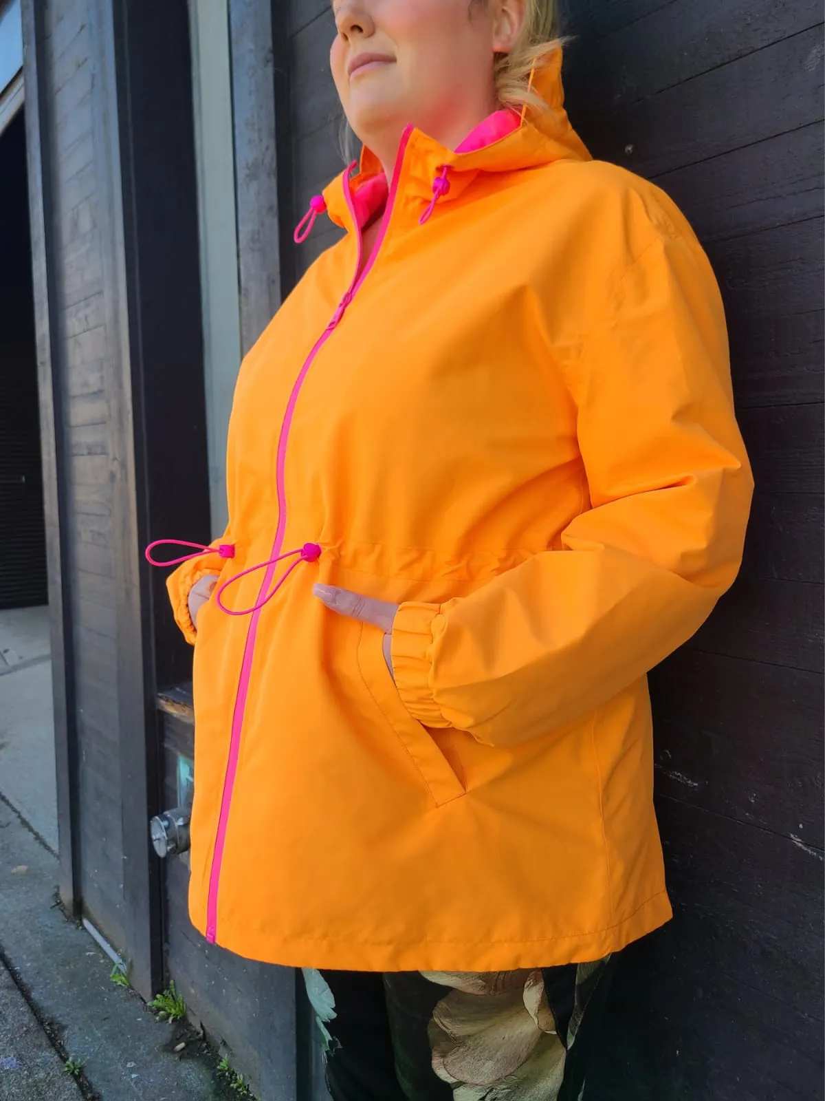 K5693R Papaya Raincoat