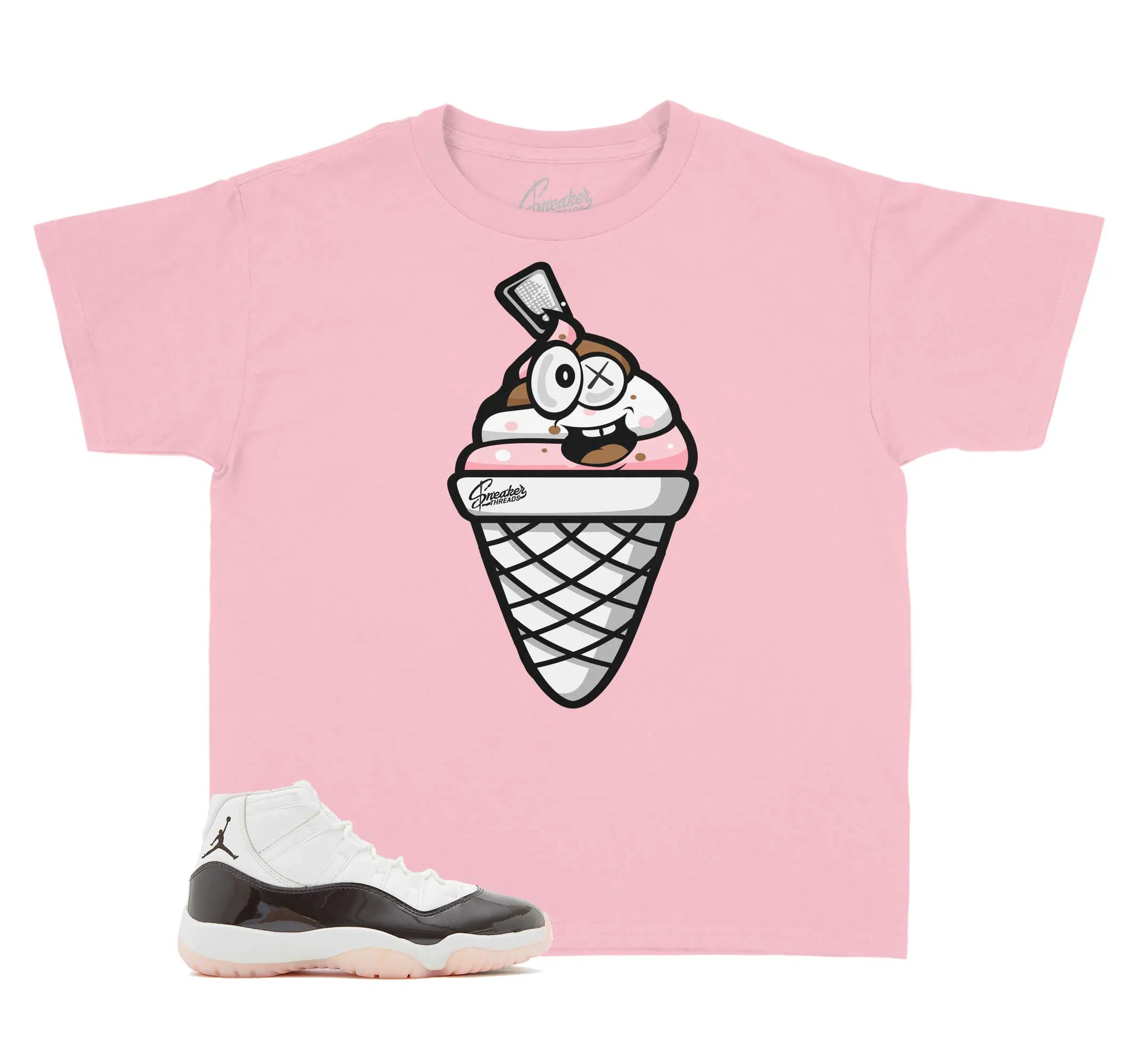 Kids Neapolitan 11 Shirt - Lucky Charm - Light Pink