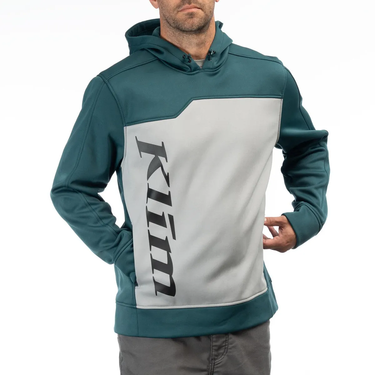 Klim Men's Accelerator Pullover Hoody Dark Sea/Monument