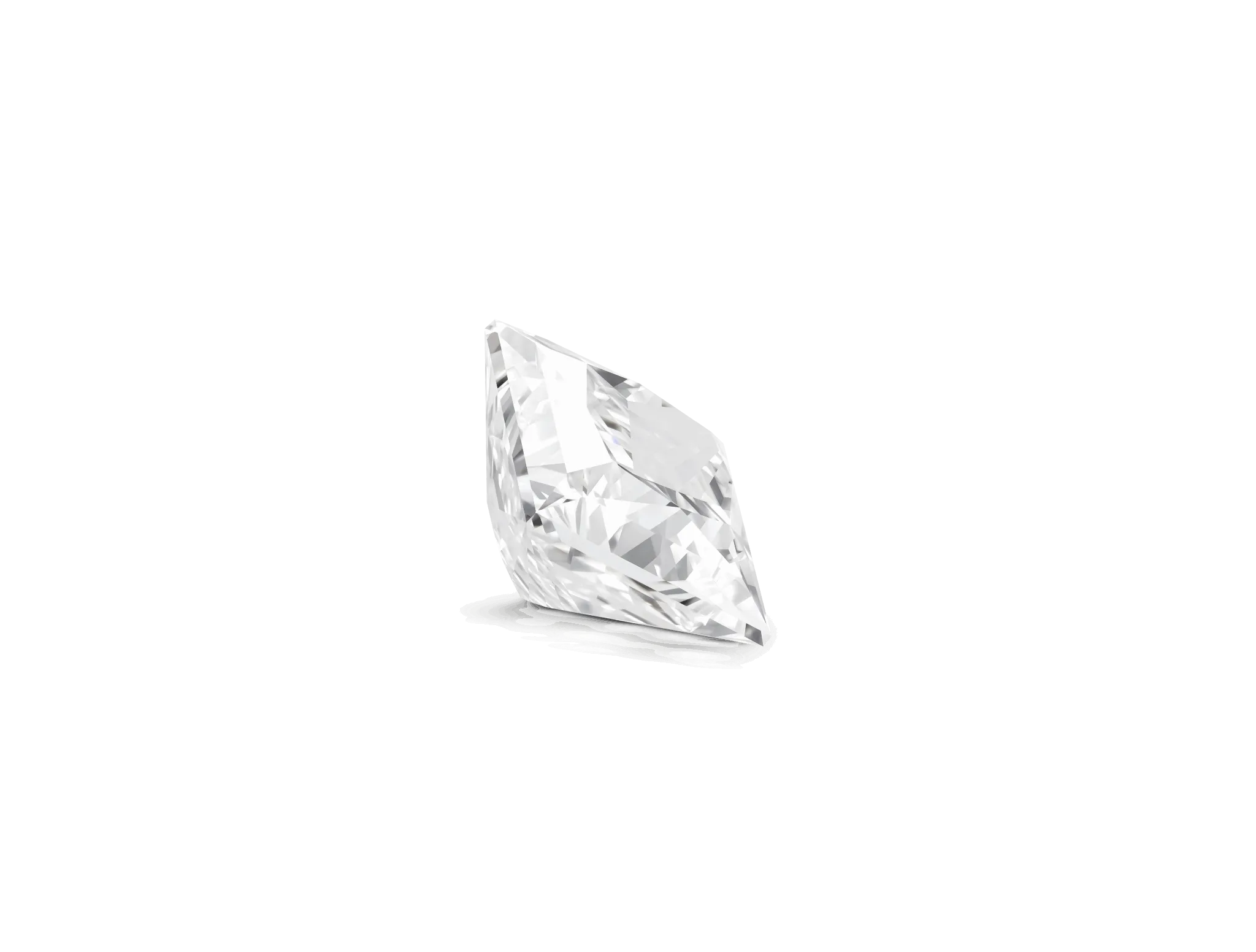 Lab-Grown Loose 2ct. Princess Cut Diamond | White