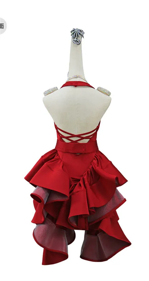 Latin Dance Dress | Custom - Made | QY20