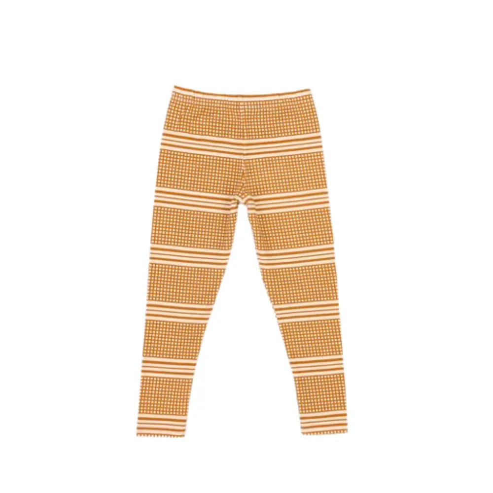 Legging, Gold Grid