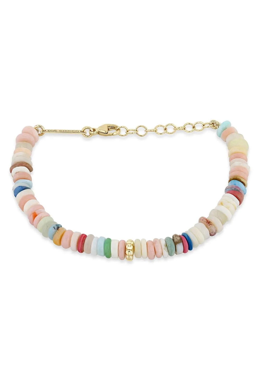 Light Tone Mixed Opal Bead Bracelet