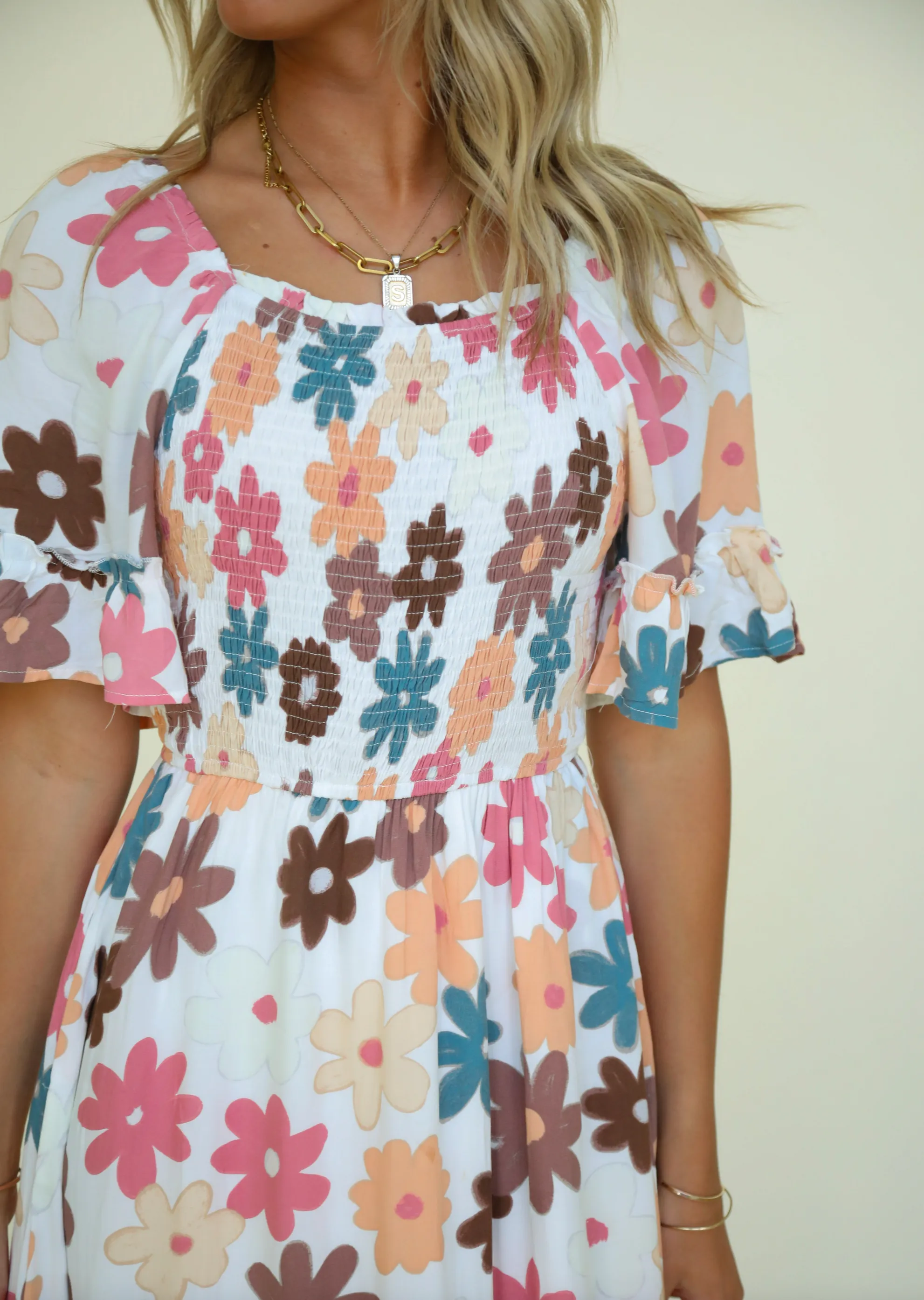 Lindsay Floral Maxi Dress