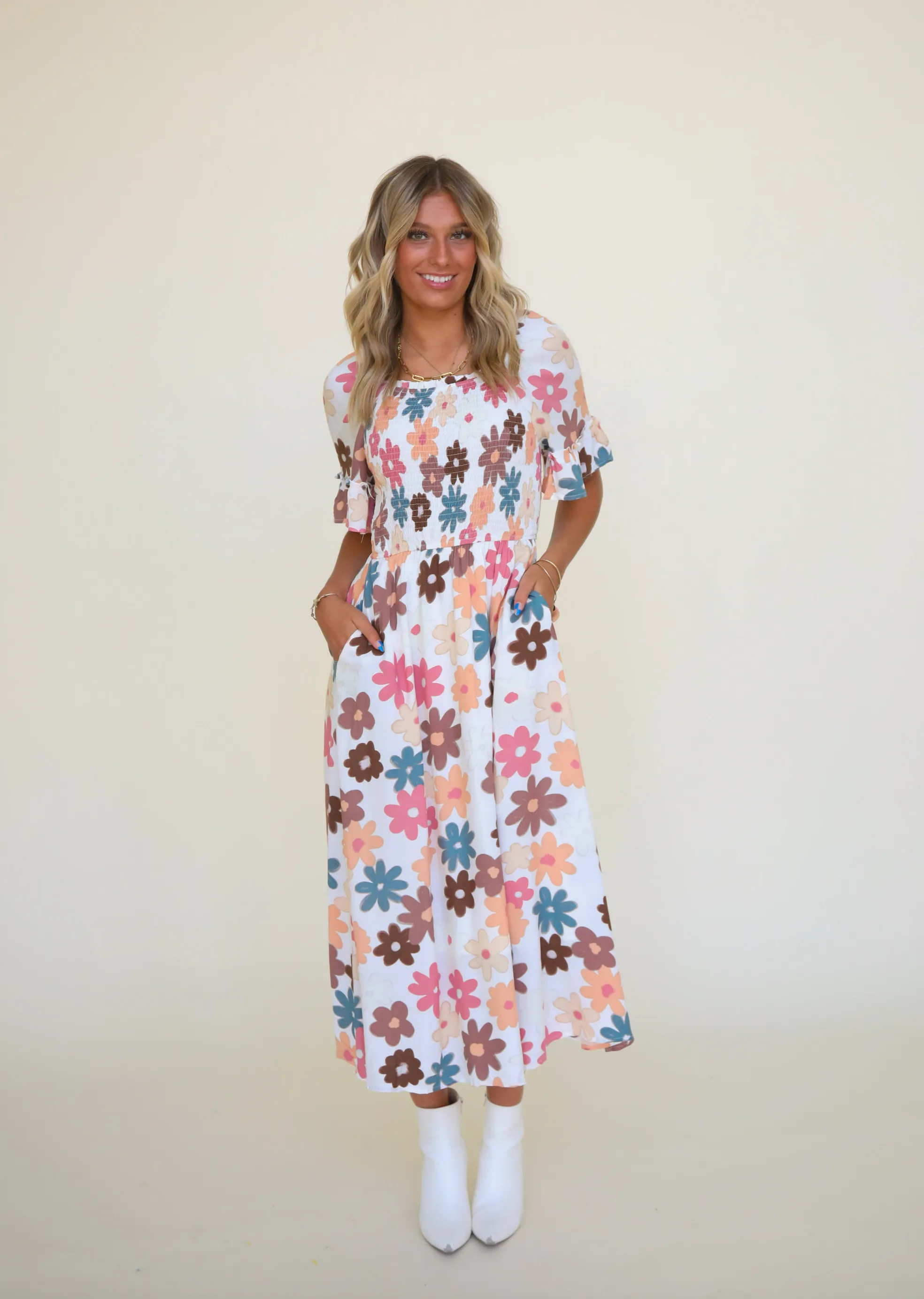 Lindsay Floral Maxi Dress