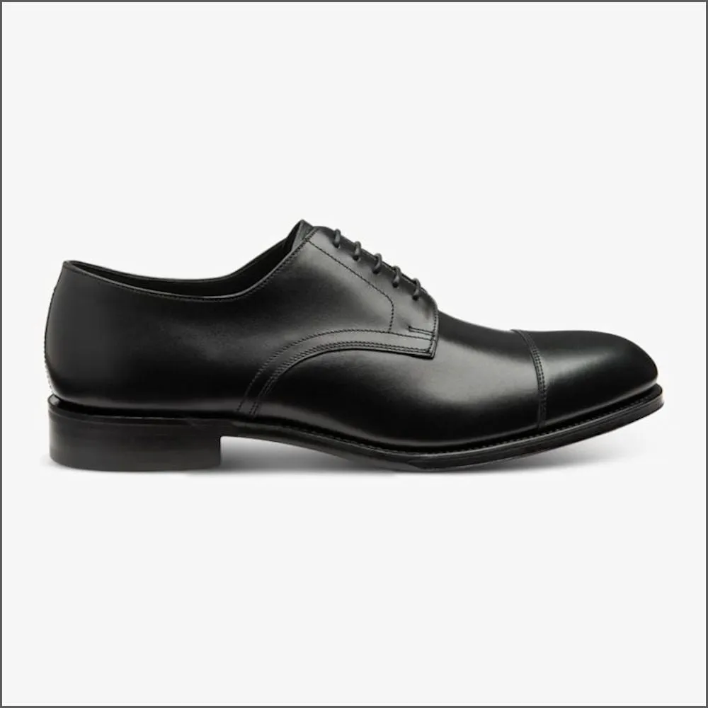 Loake Petergate Carbon Black Shoe*