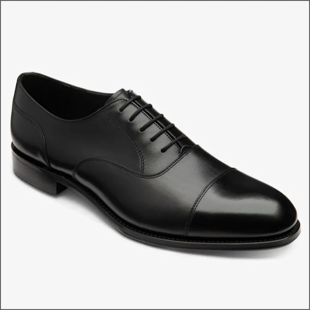 Loake Stonegate Carbon Black Shoe*