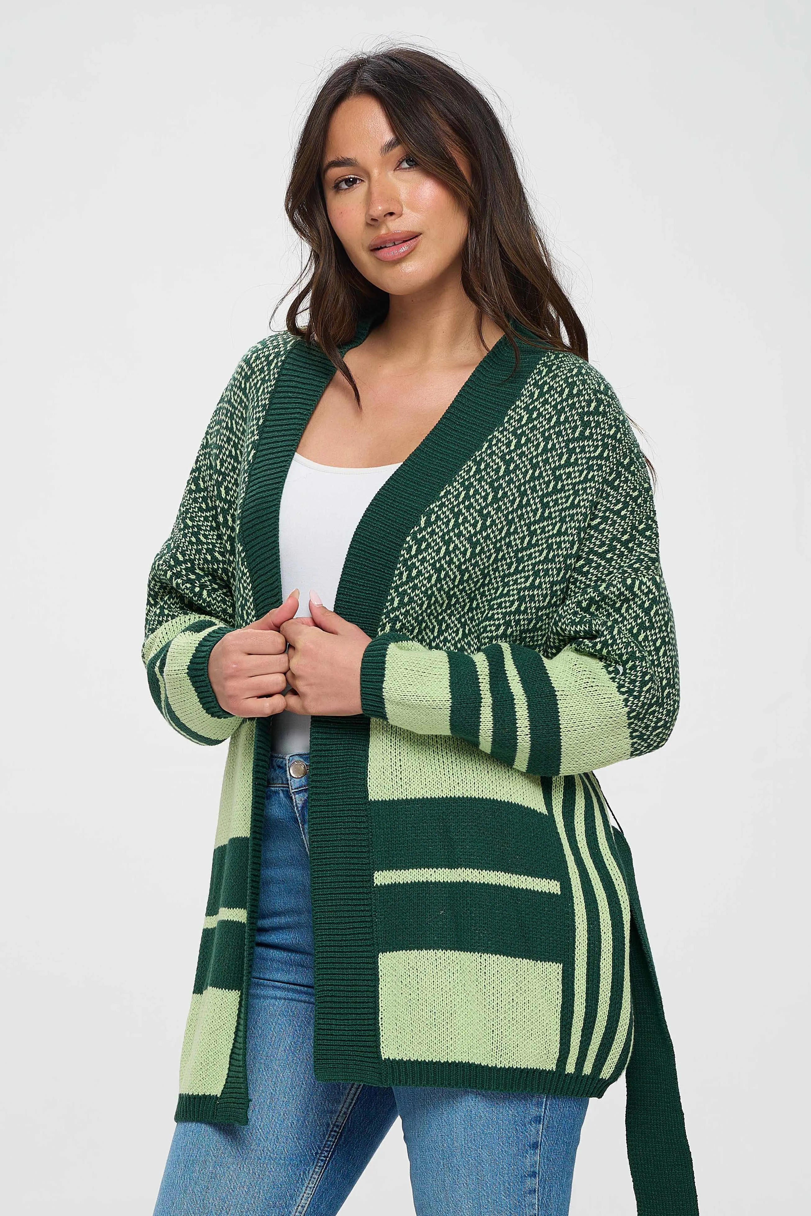 Long Green Comfort Sweater