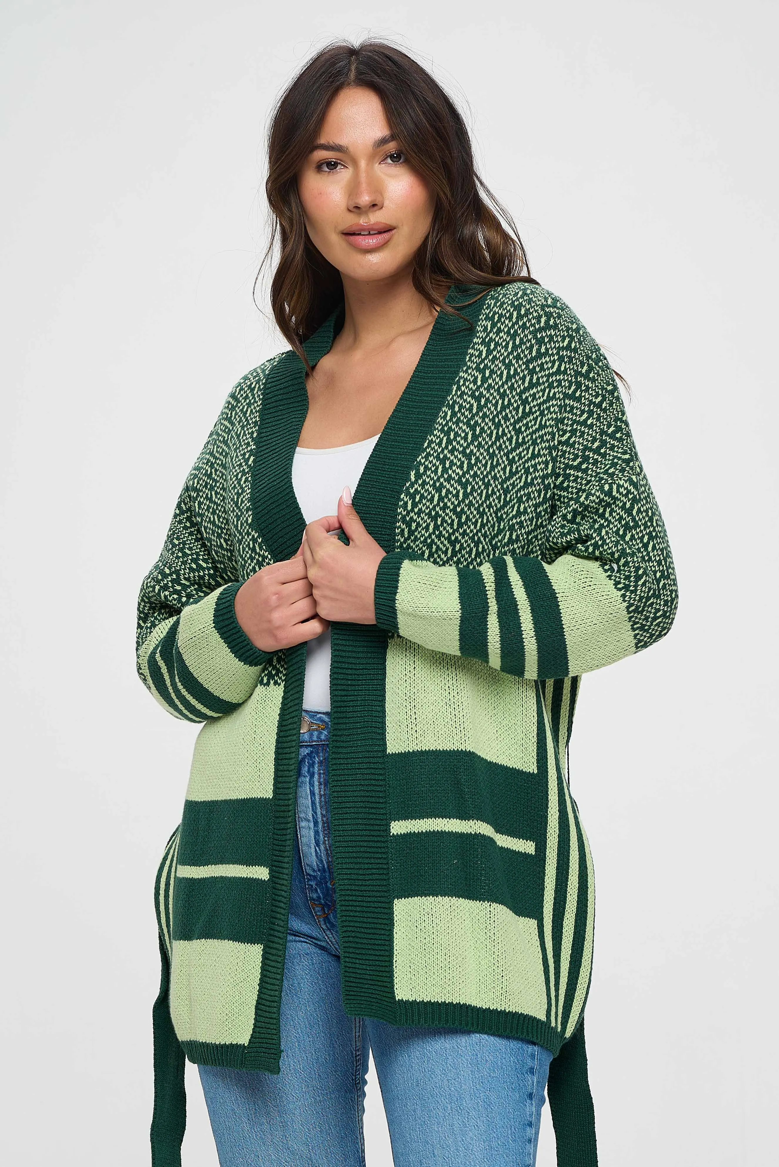 Long Green Comfort Sweater