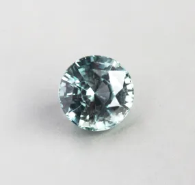 Loose 2.09 Ct Round Seafoam Green Sapphire