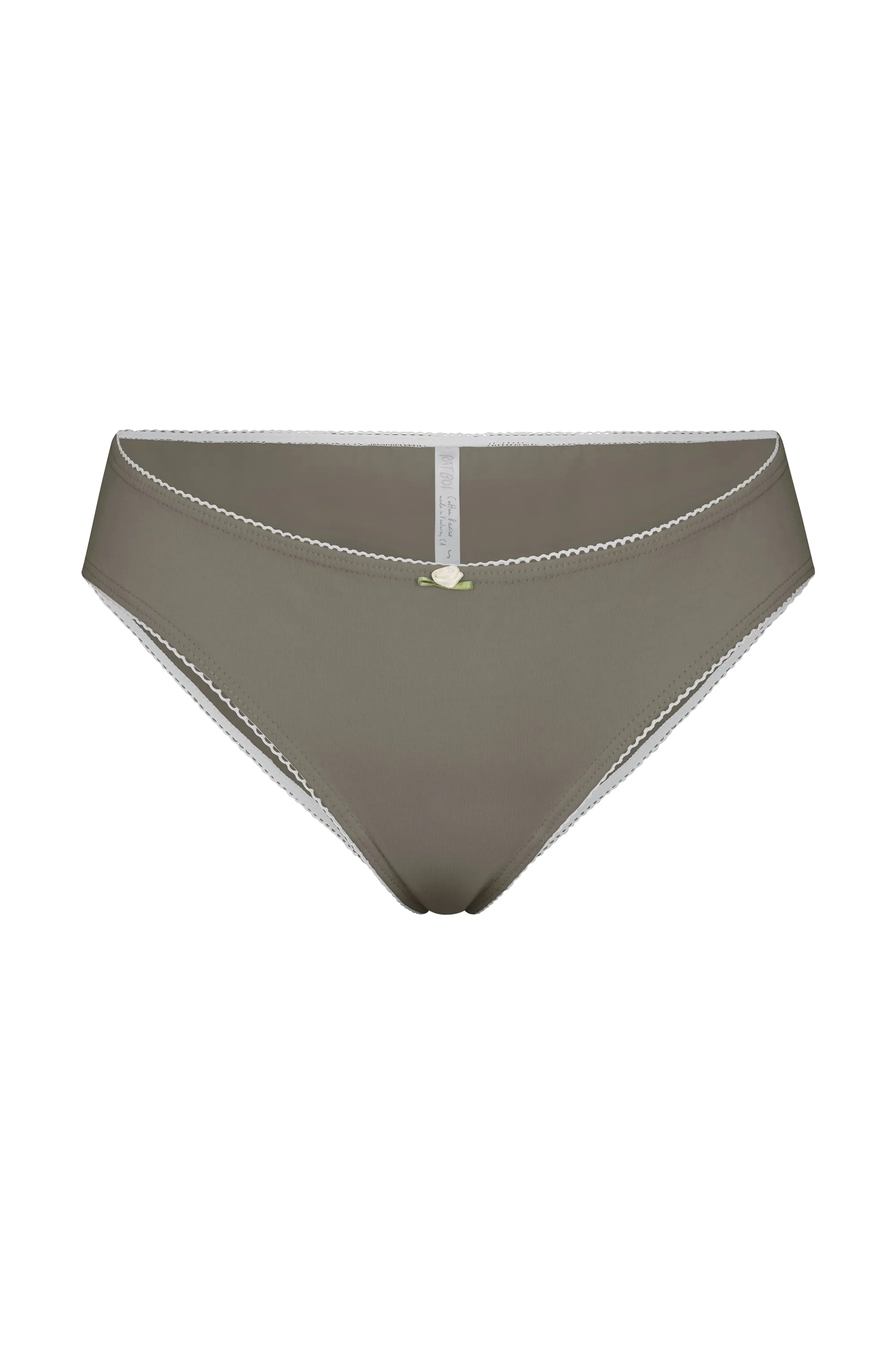 LOW RISE UNDERWEAR IN TAUPE