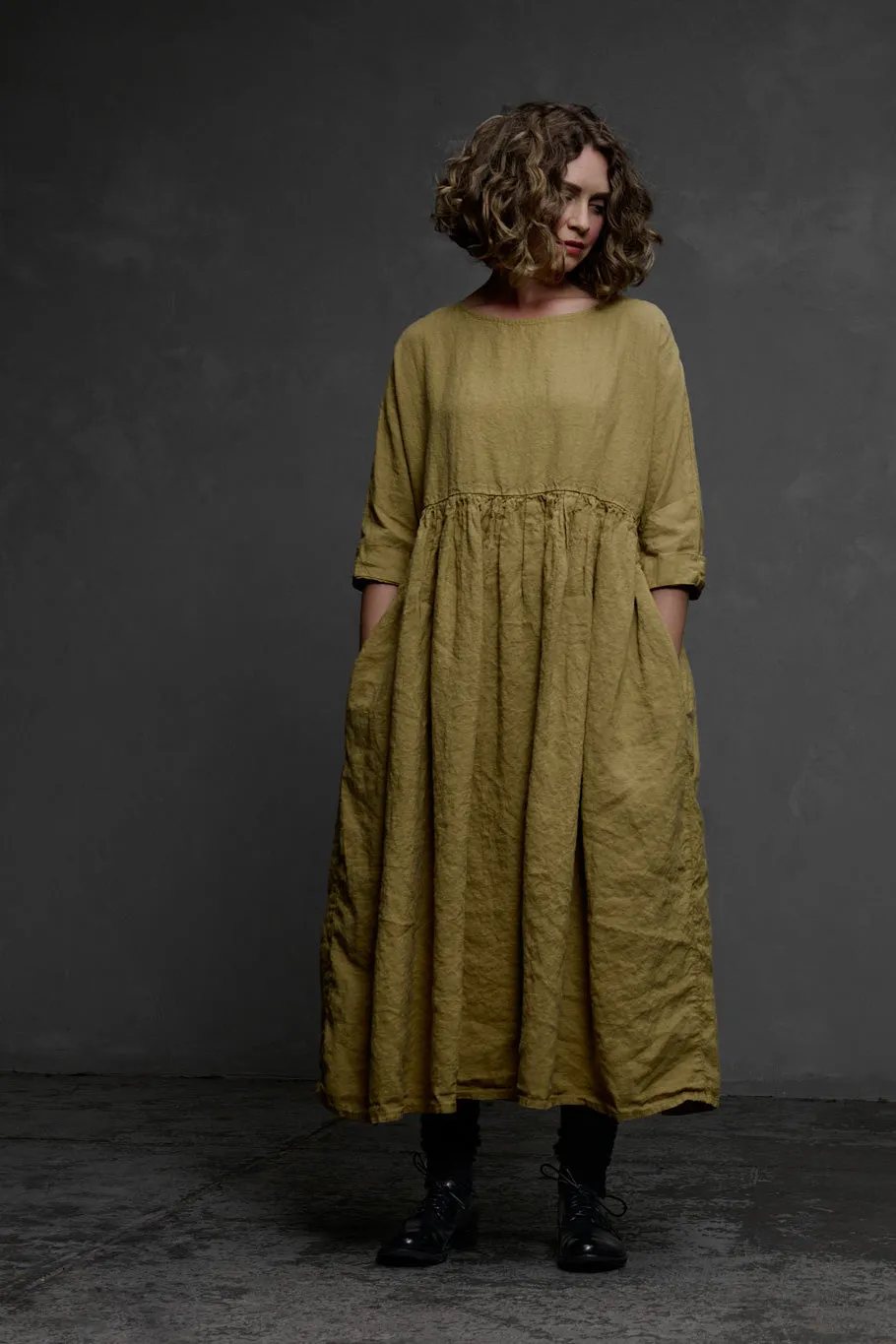 Metta - Picnic Dress - Light Linen