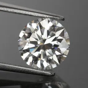 Moissanite | round cut 7.5mm, G color, VS, 1.5 ct