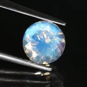 Moonstone | natural, round cut 6mm, VS Africa, 0.7ct