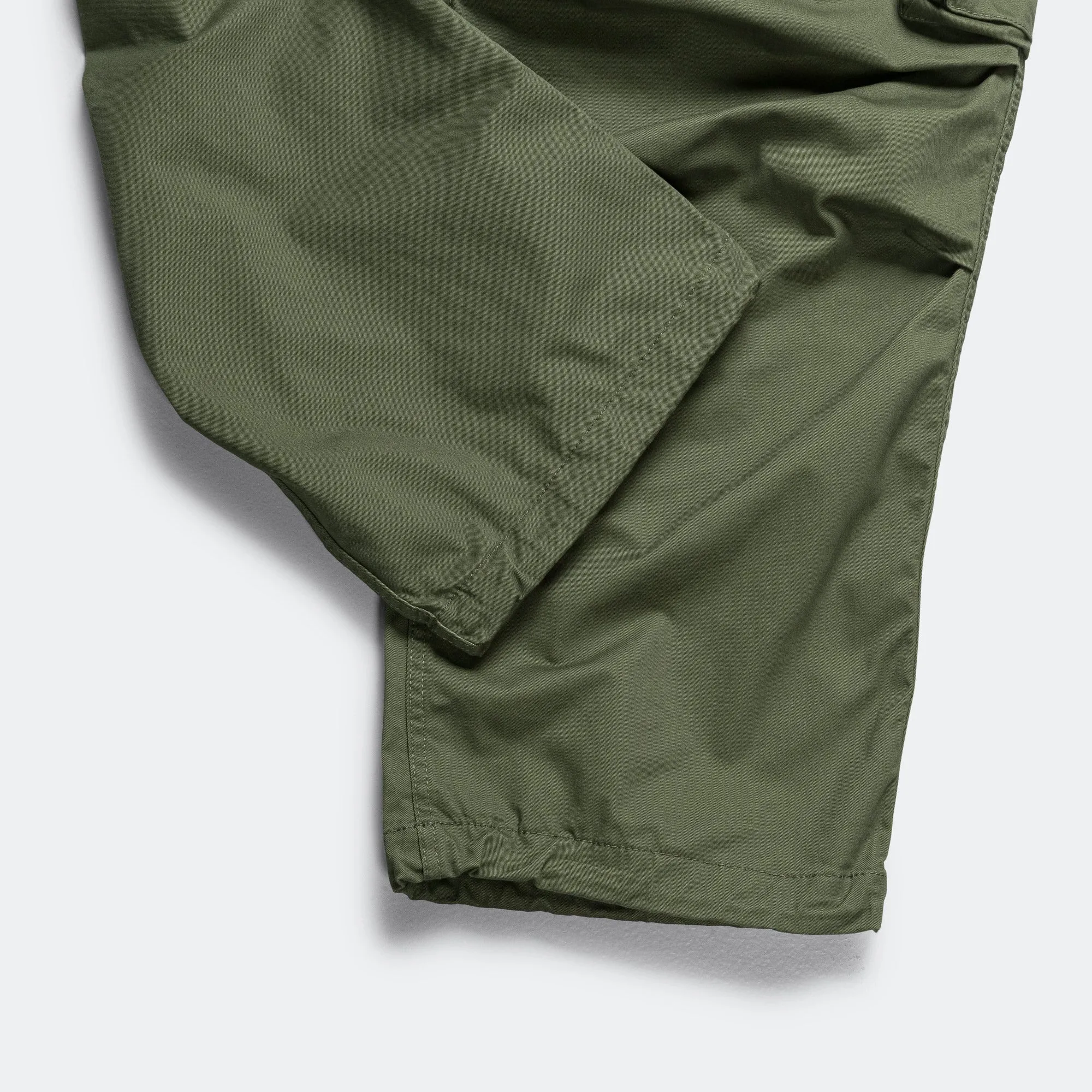 Multi Pockets Balloon Cargo Trousers - Olive