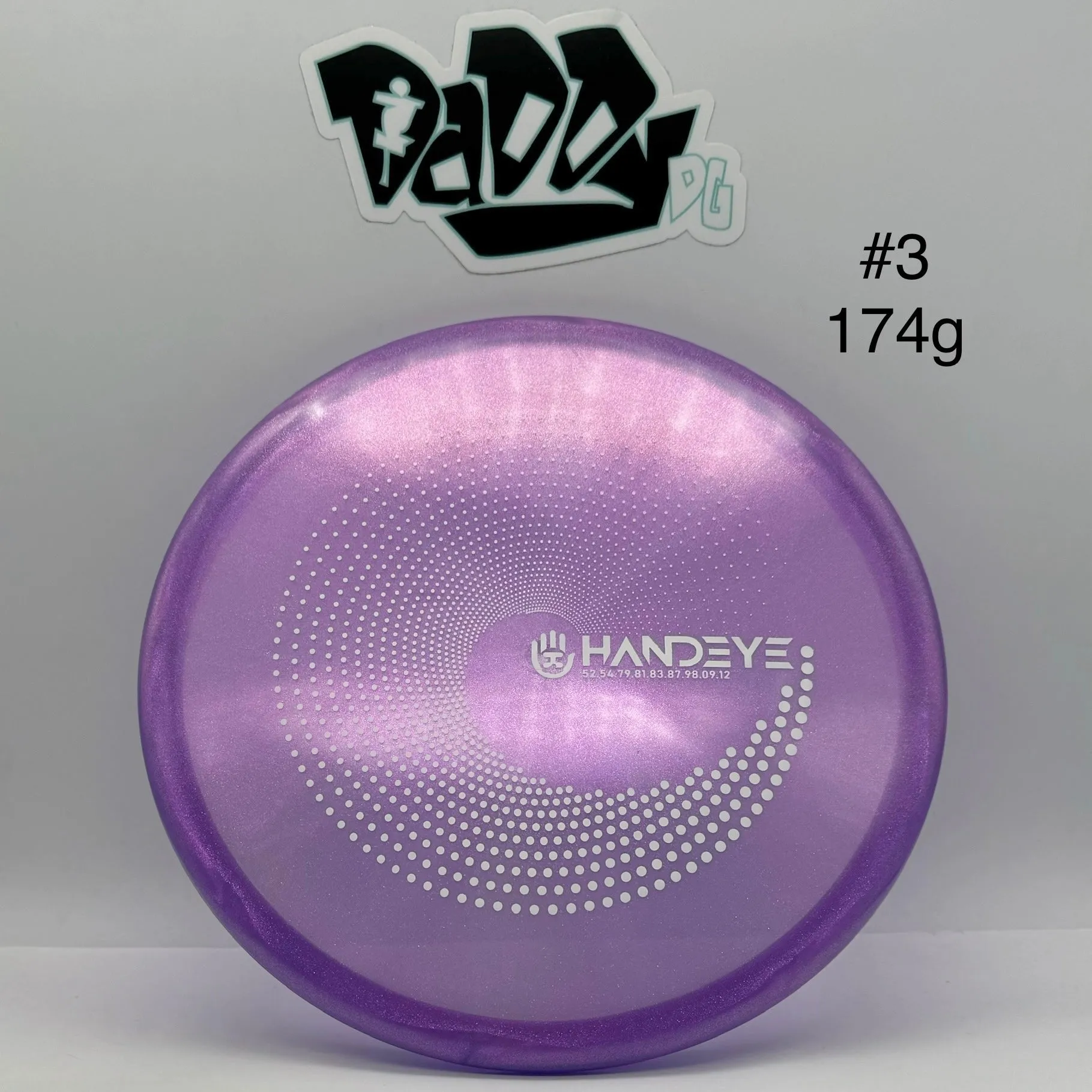 ***NEW Westside Discs Harp VIP Ice Glimmer Handeye Stamped Putt & Approach