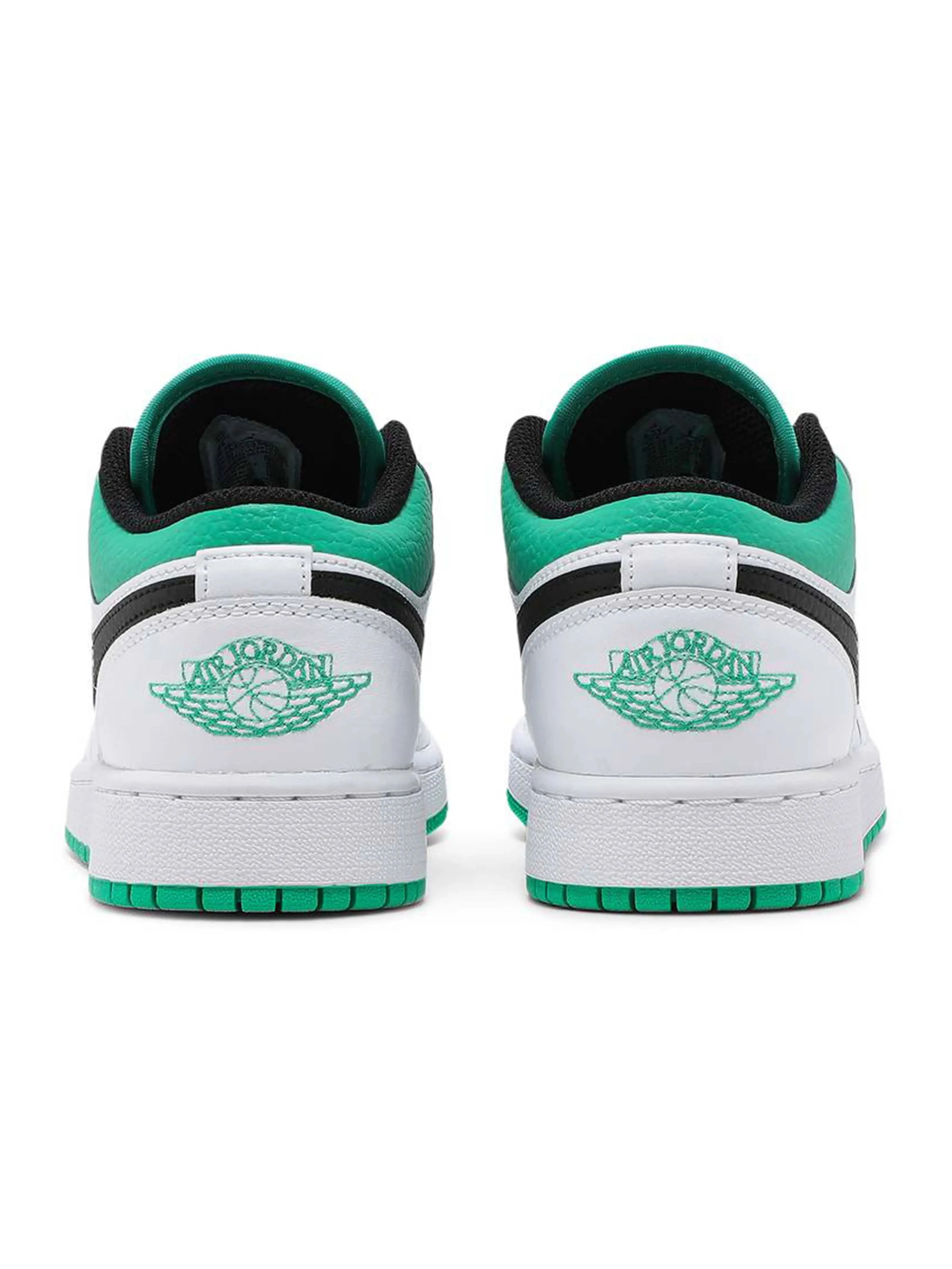 Nike Air Jordan 1 Low White Lucky Green