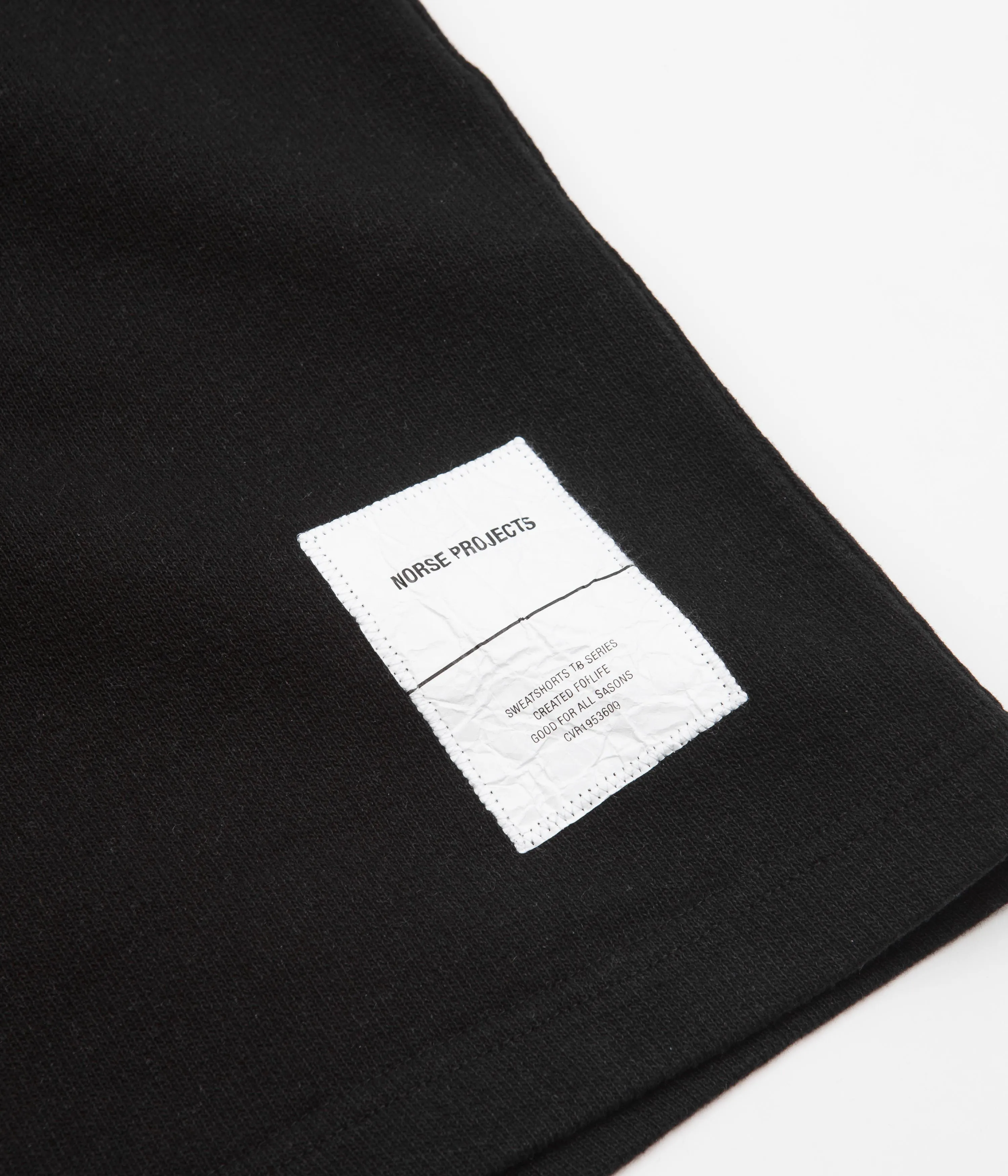 Norse Projects Vanya Tab Series Sweatshorts - Black