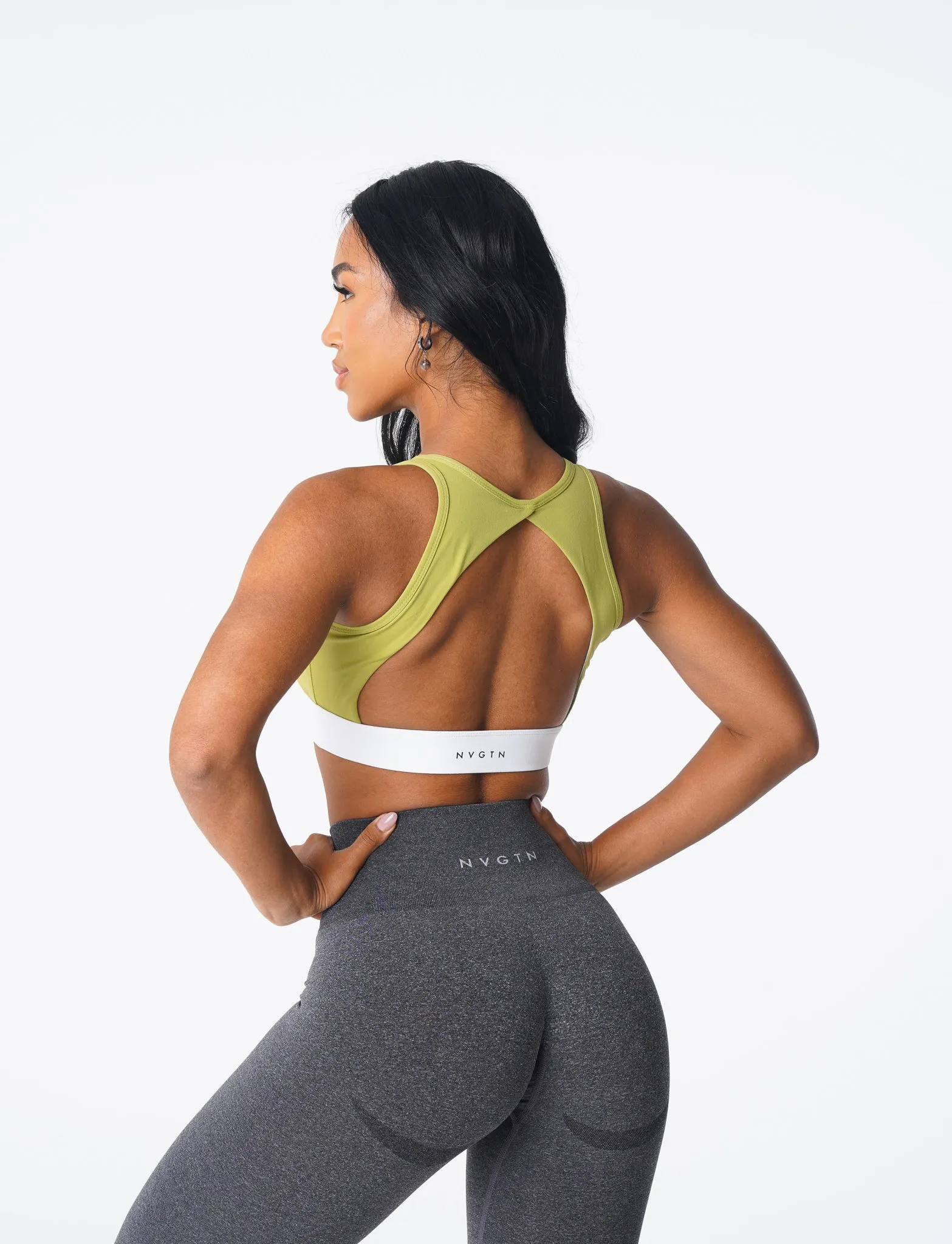 Olive Agility Bra