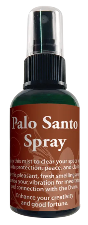 Palo Santo Spray, 2oz. Bottle