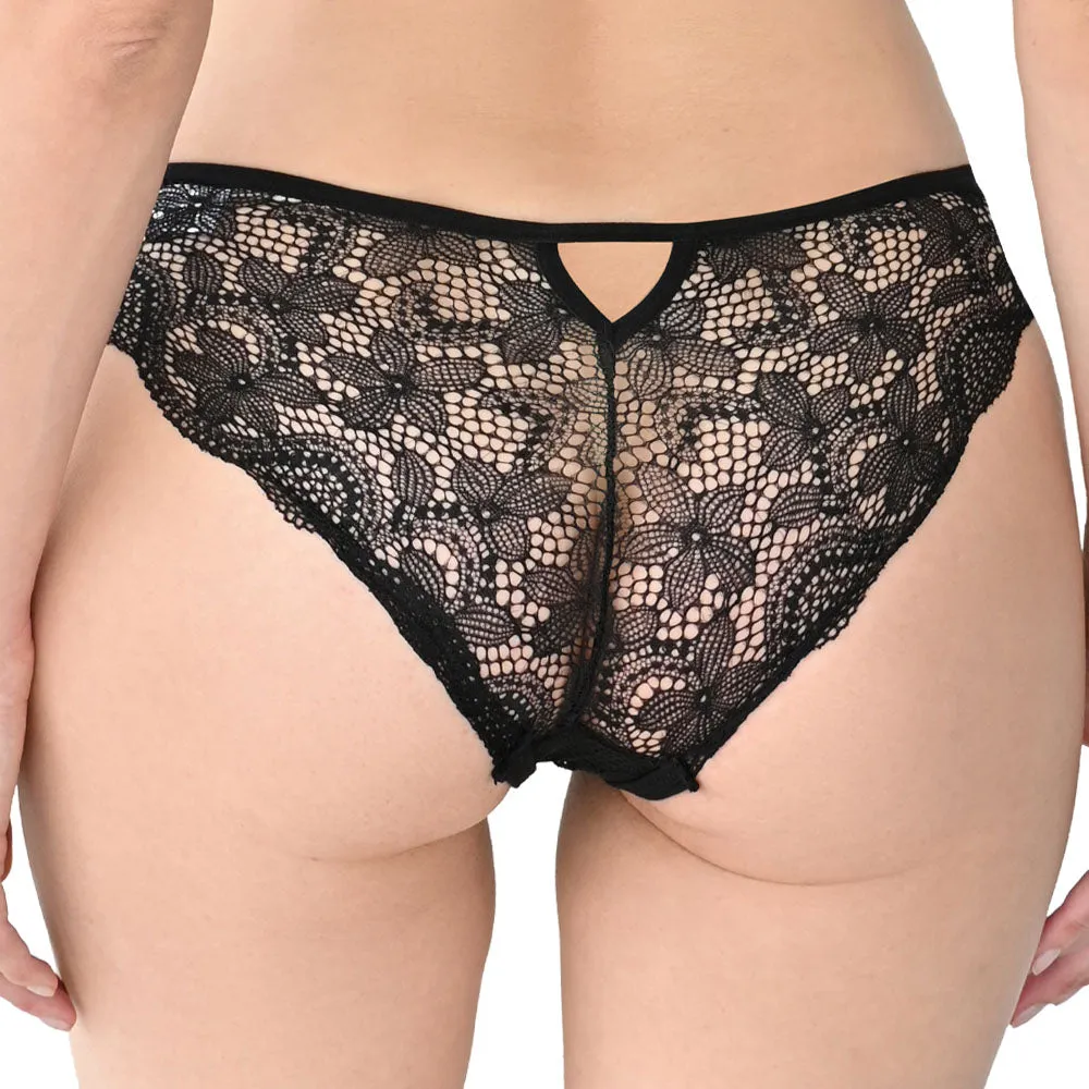 Pantie coordinable con encaje 74230 Lady Carnival