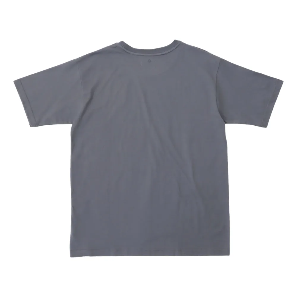 PEACE AND AFTER HAND CURSOR T-SHIRT-GREY