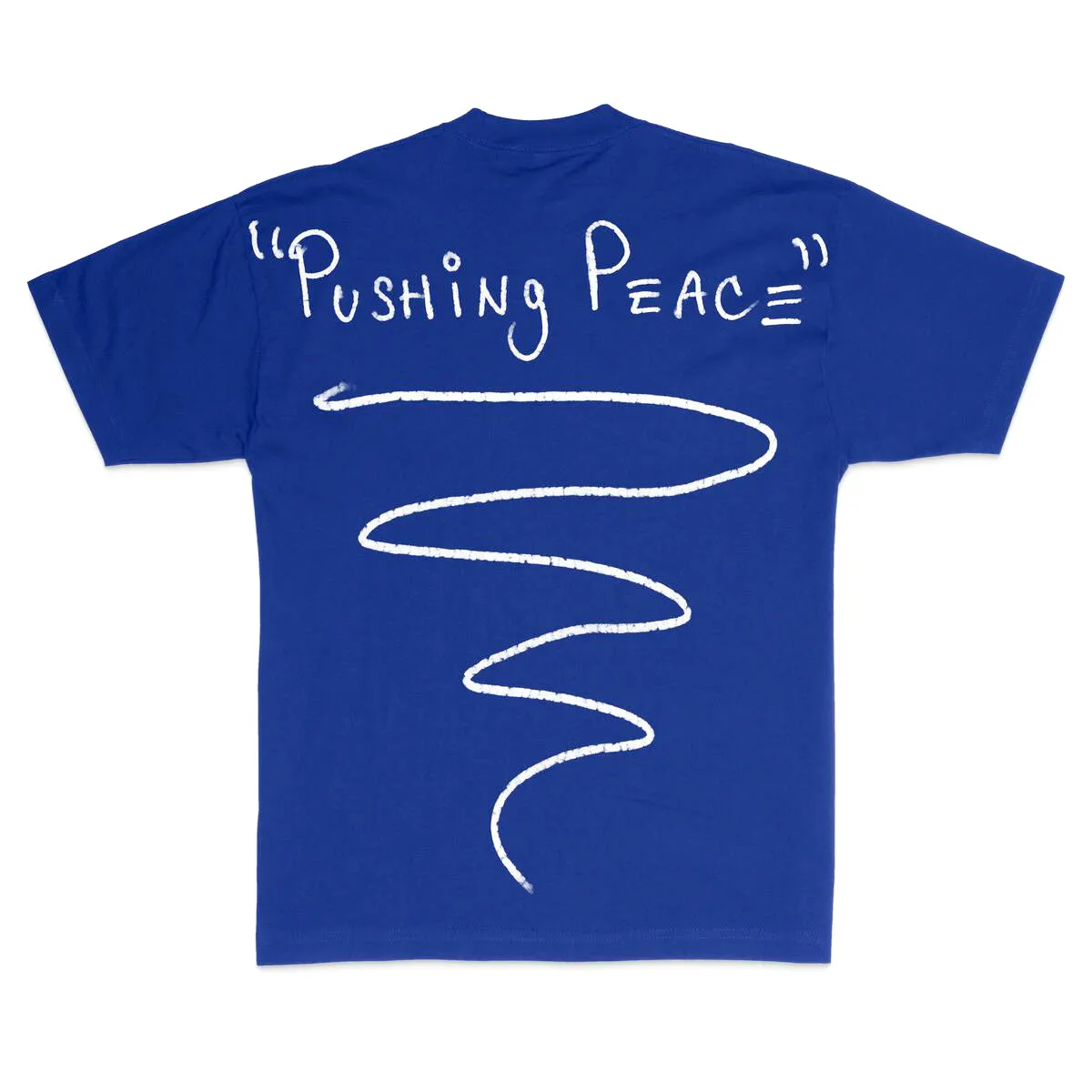 PEACE LOVE TEE ROYAL