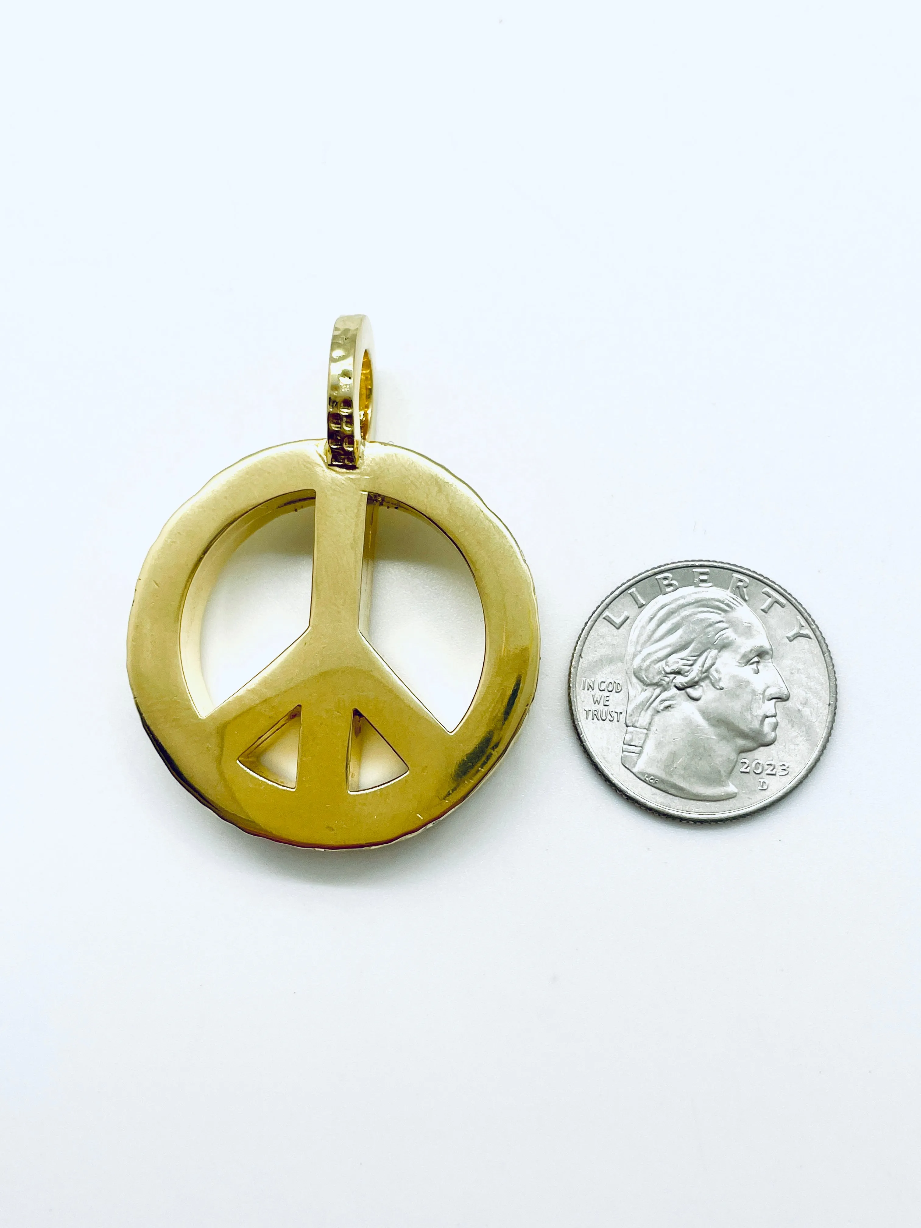 Peace Necklace with Crysophrase Beads