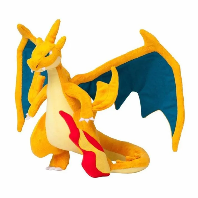 Pokemon Mega Charizard X Mega Evolution Peluche Animal Stuffed Plush Toys Christmas Gifts For Children 23CM