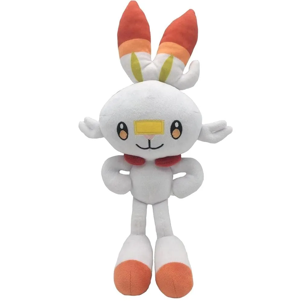 Pokemon Scorbunny Grookey Sobble Sirfetch'd Yamper Plush Toy Cute Animal Rabbit Lizard Monkey Stuffed Doll Gift For Children Kid