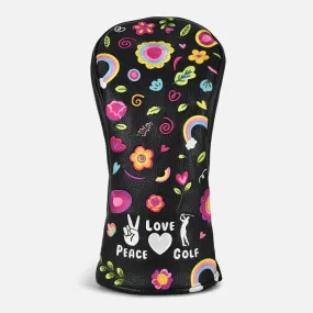 PRG Originals Peace, Love & Golf Headcovers