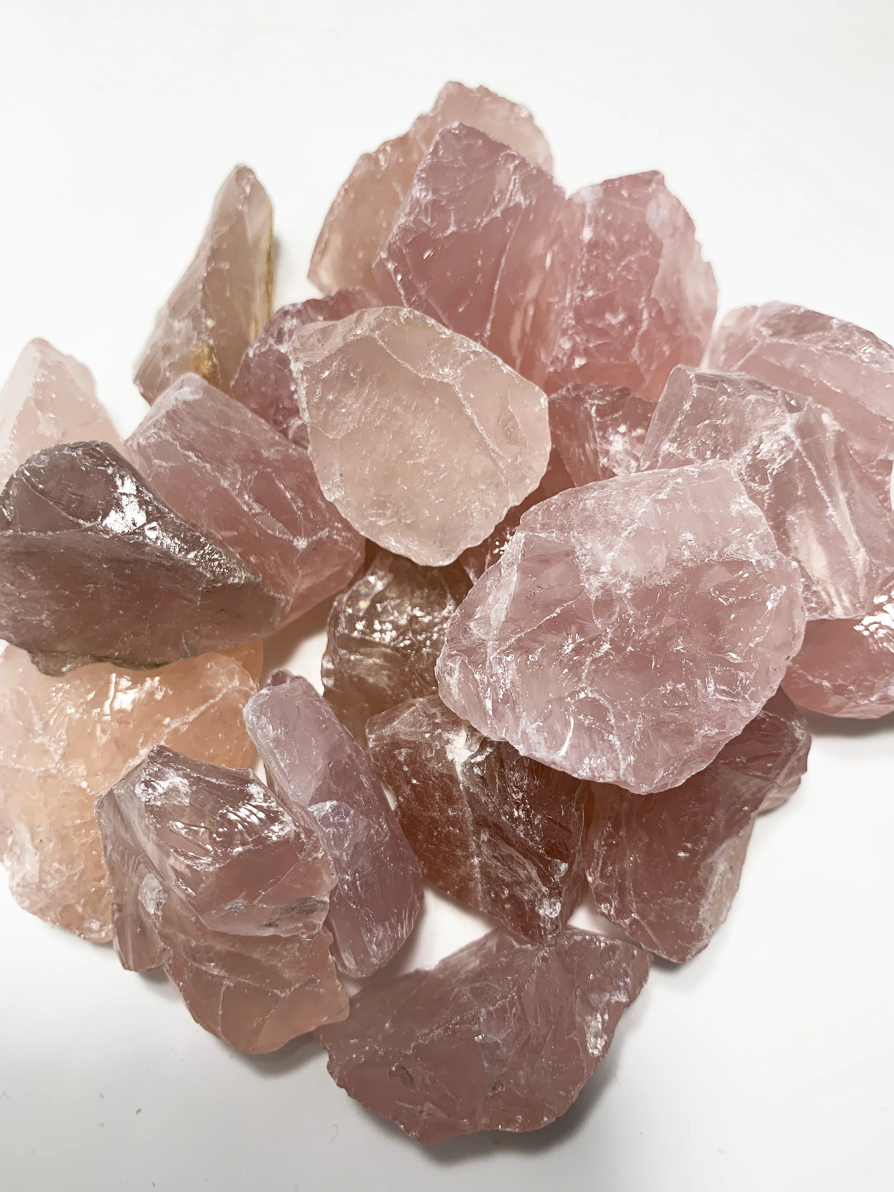 Raw Rose Quartz