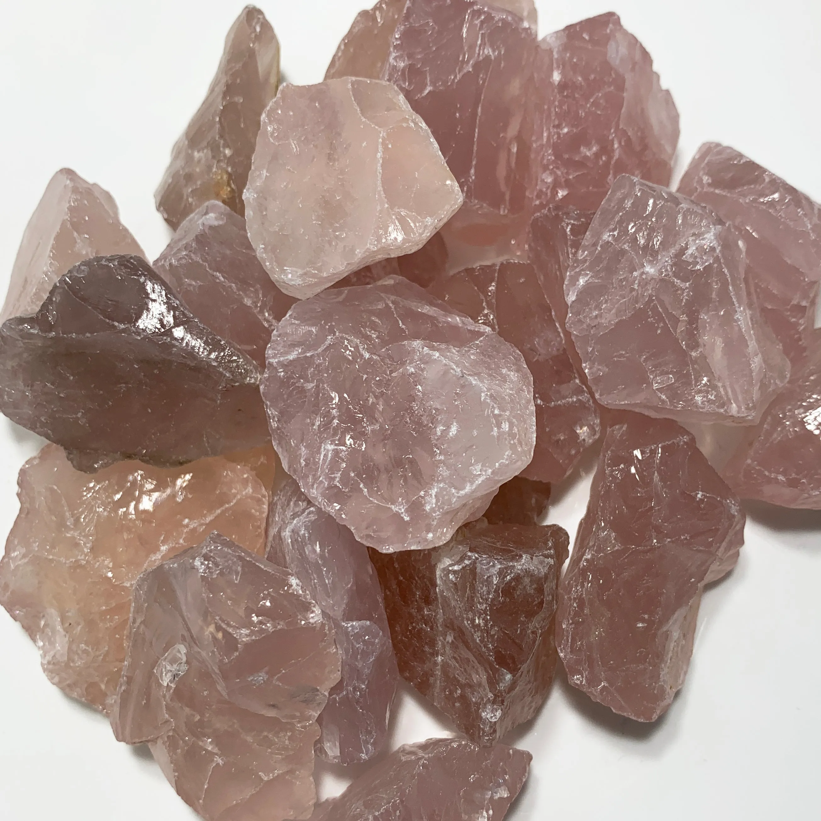 Raw Rose Quartz