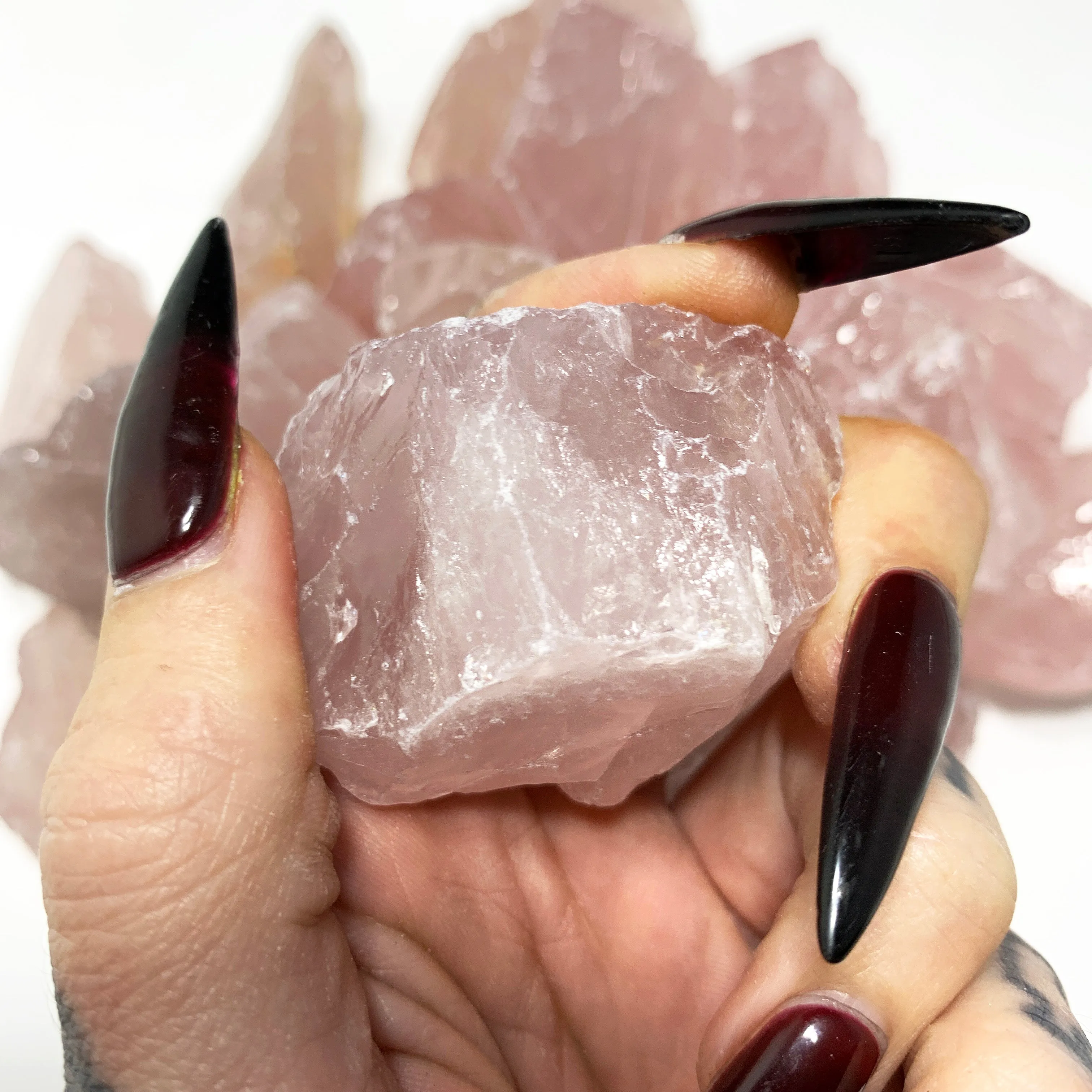 Raw Rose Quartz