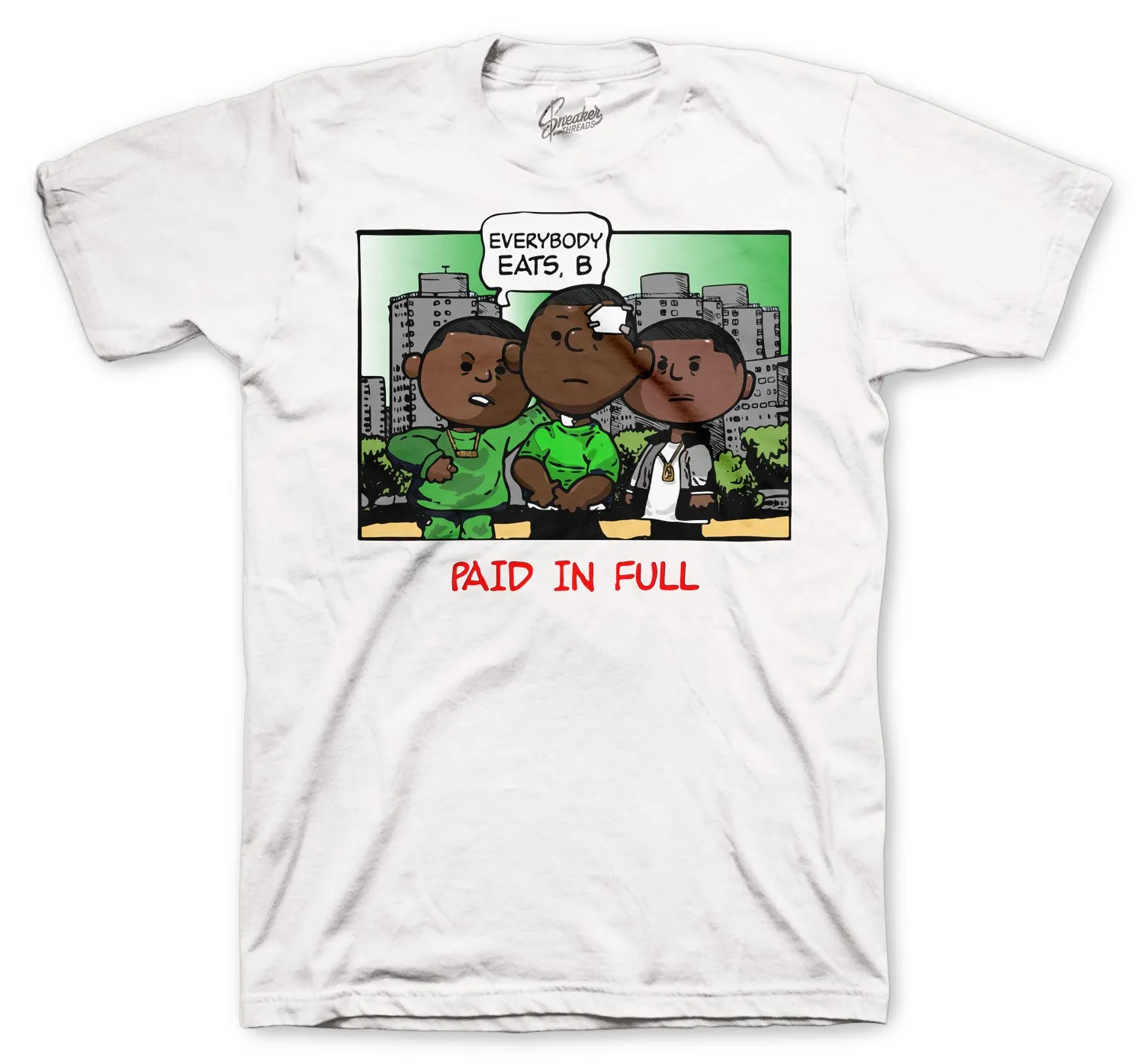 Retro 1 Lucky Green Paid Peanuts Shirt