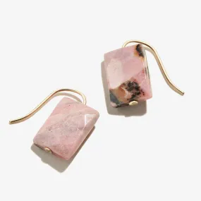 Rhodonite Gemstone Earrings