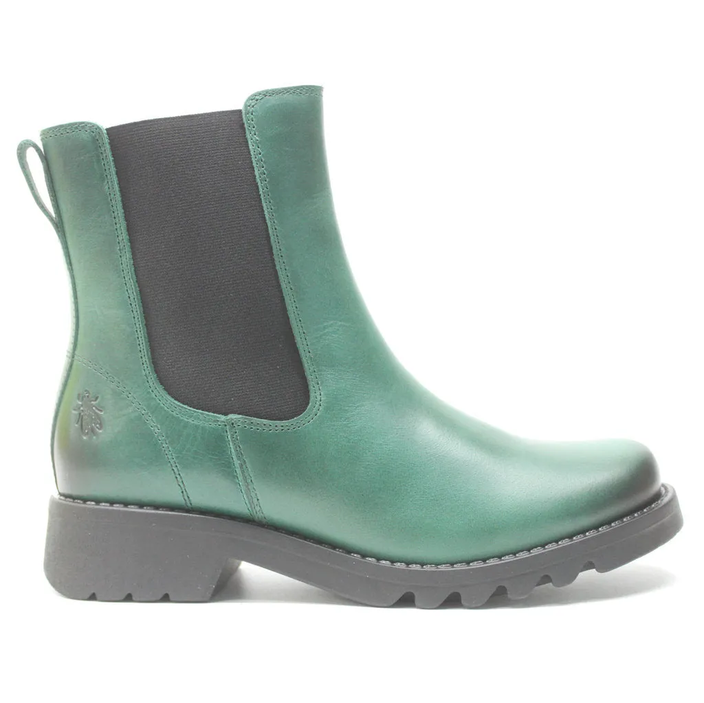 Rope978Fly Leather Women's Chelsea Boots