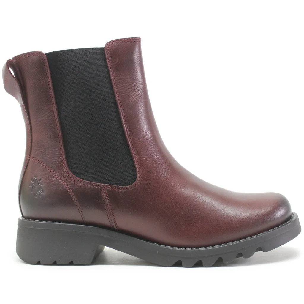 Rope978Fly Leather Women's Chelsea Boots