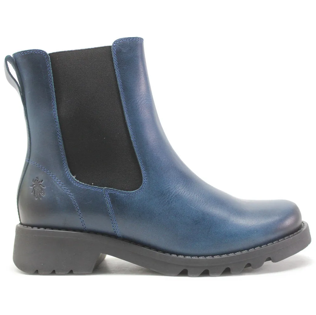 Rope978Fly Leather Women's Chelsea Boots