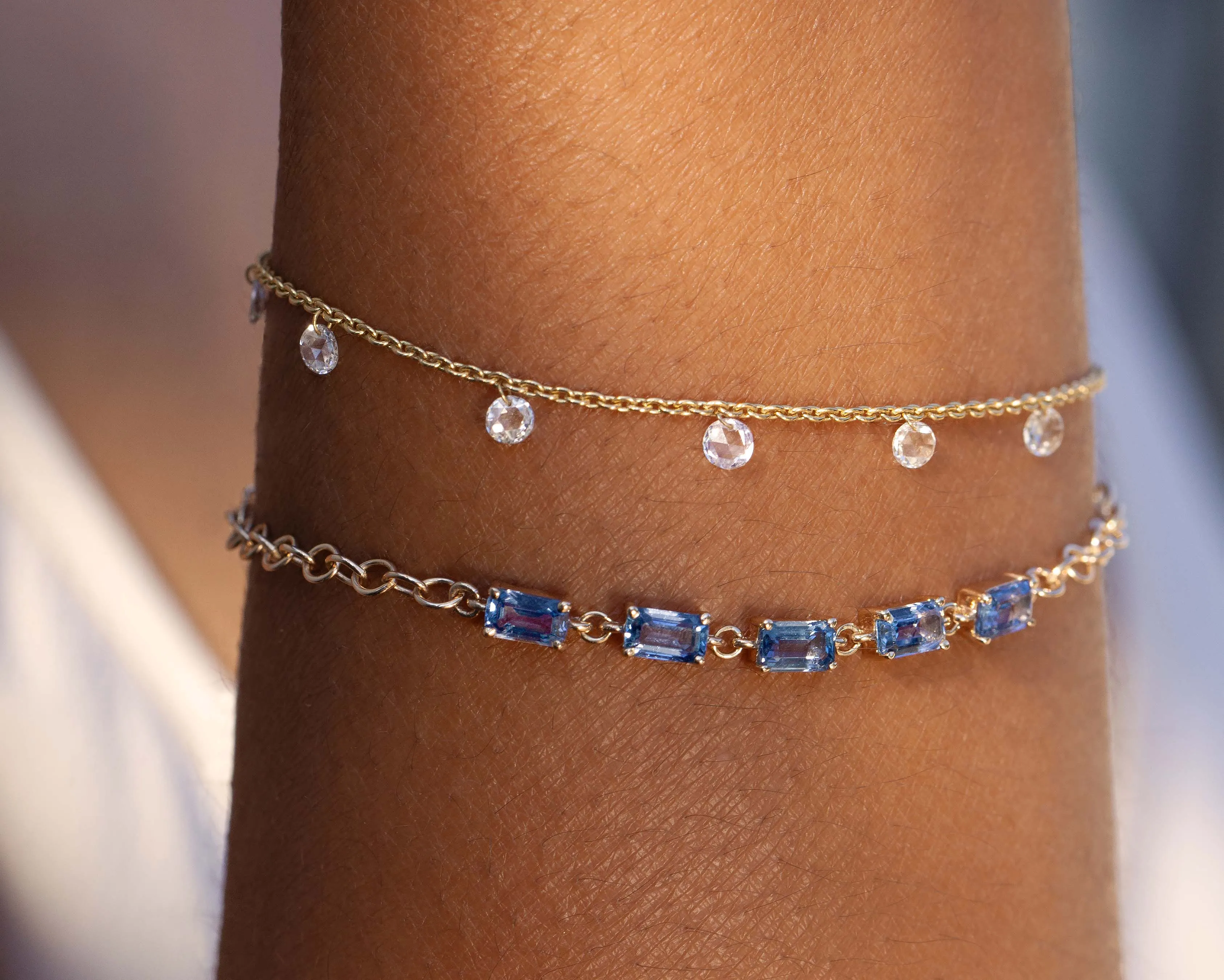 Sapphire Lucy Bracelet (Ready to Ship)