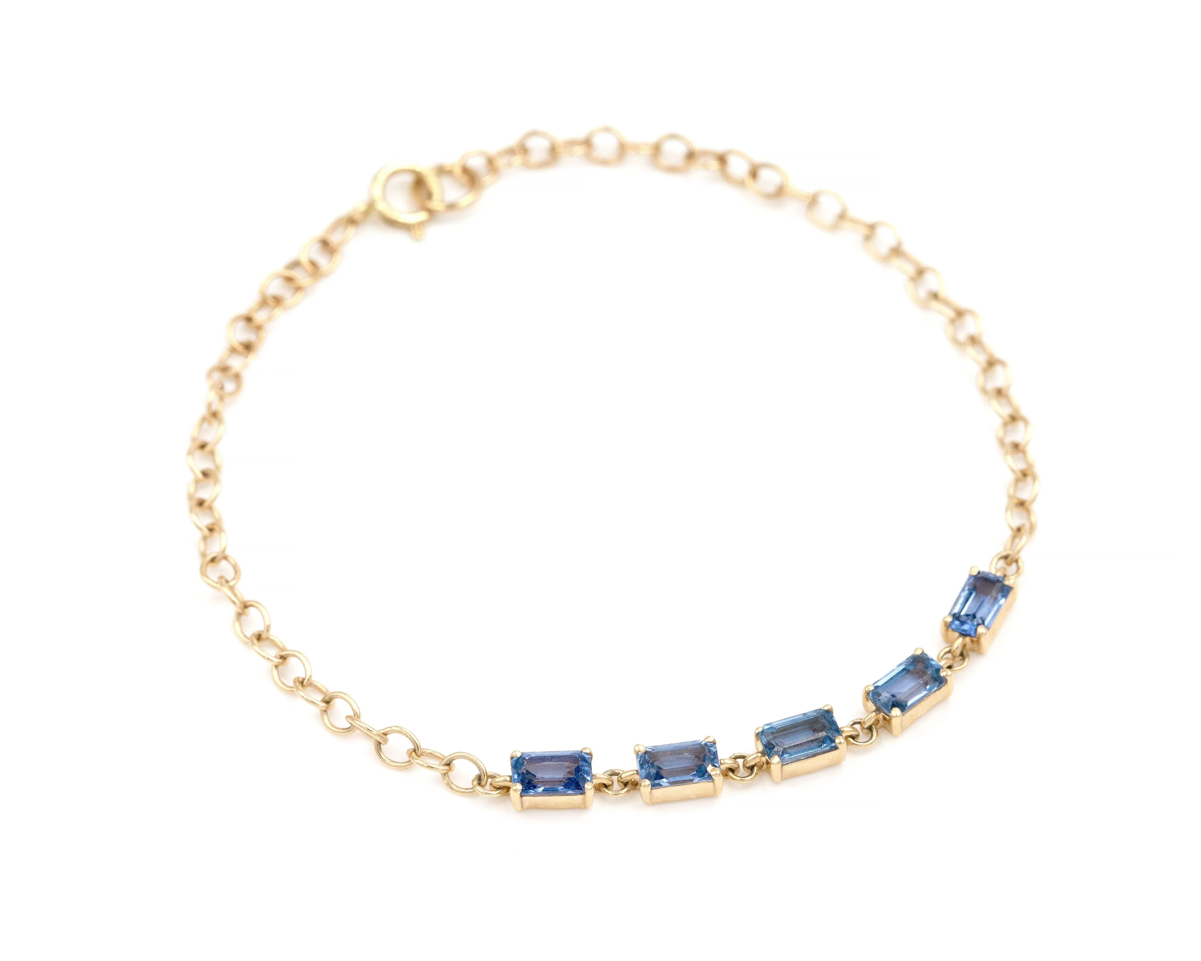 Sapphire Lucy Bracelet (Ready to Ship)