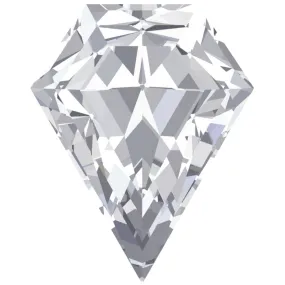 Shield Diamond Faceted FAB Moissanite Loose Stone