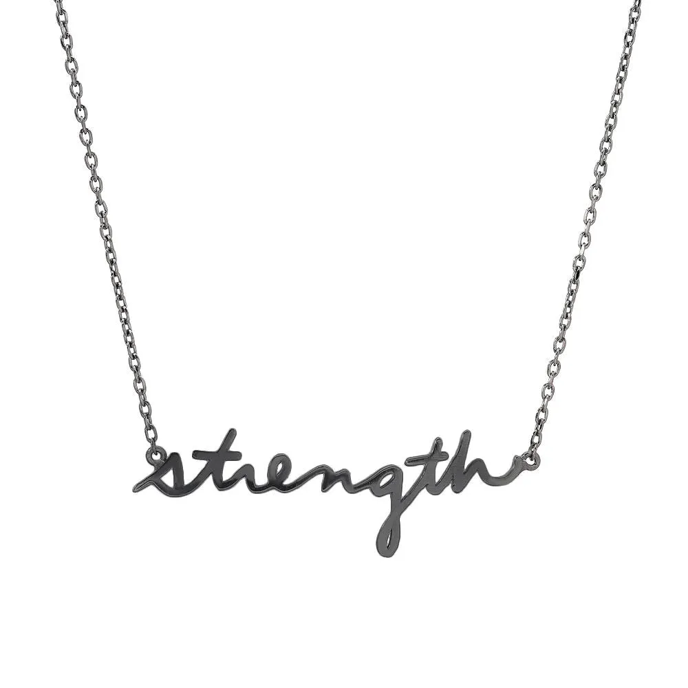 SINCERELY x Winter Stone Strength Necklace