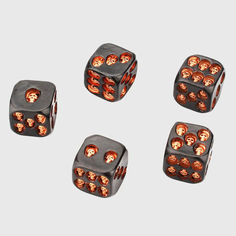 Skull Catacombs D6 Dice (Pack of 5)