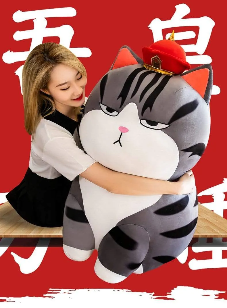 Soft Animal Cartoon Pillow Plush Animal Doll Toys Kawaii Cat Pillow Big Soft Cushion Cover Stuffed Lovely Kids Birthyday Gift