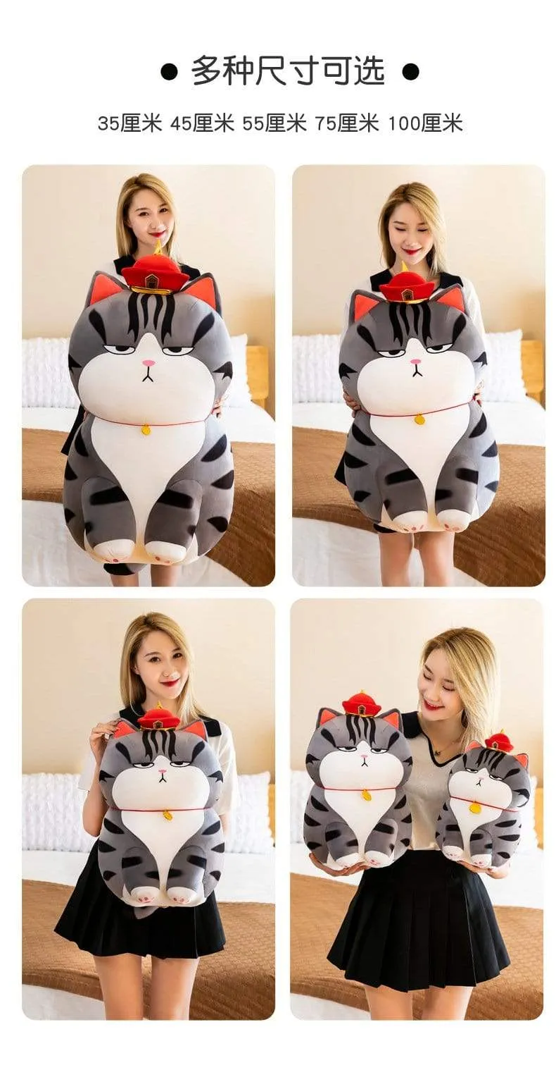 Soft Animal Cartoon Pillow Plush Animal Doll Toys Kawaii Cat Pillow Big Soft Cushion Cover Stuffed Lovely Kids Birthyday Gift