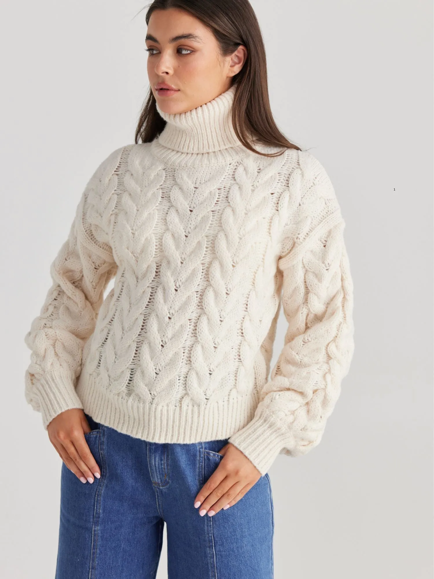 Stacie Knit | Off White