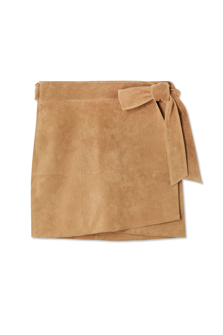 Suede Mini Jaspre Skirt