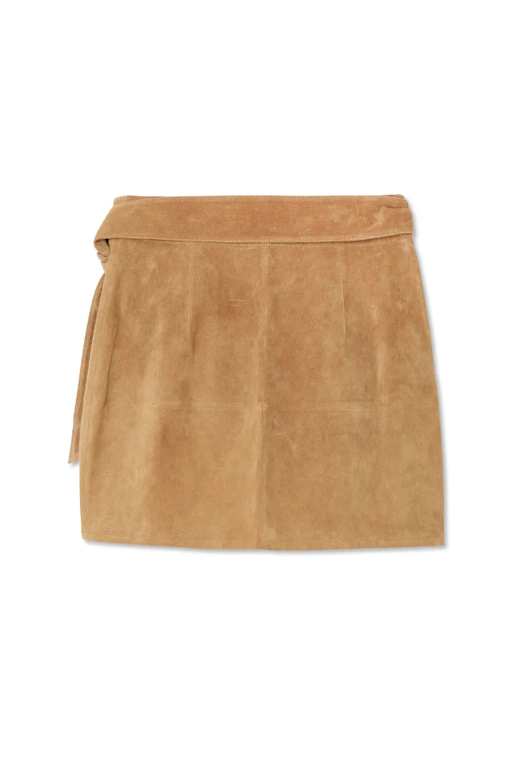 Suede Mini Jaspre Skirt